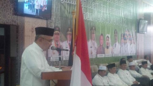 Plt Gubernur Riau Minta Jamaah Haji Peduli Lingkungan