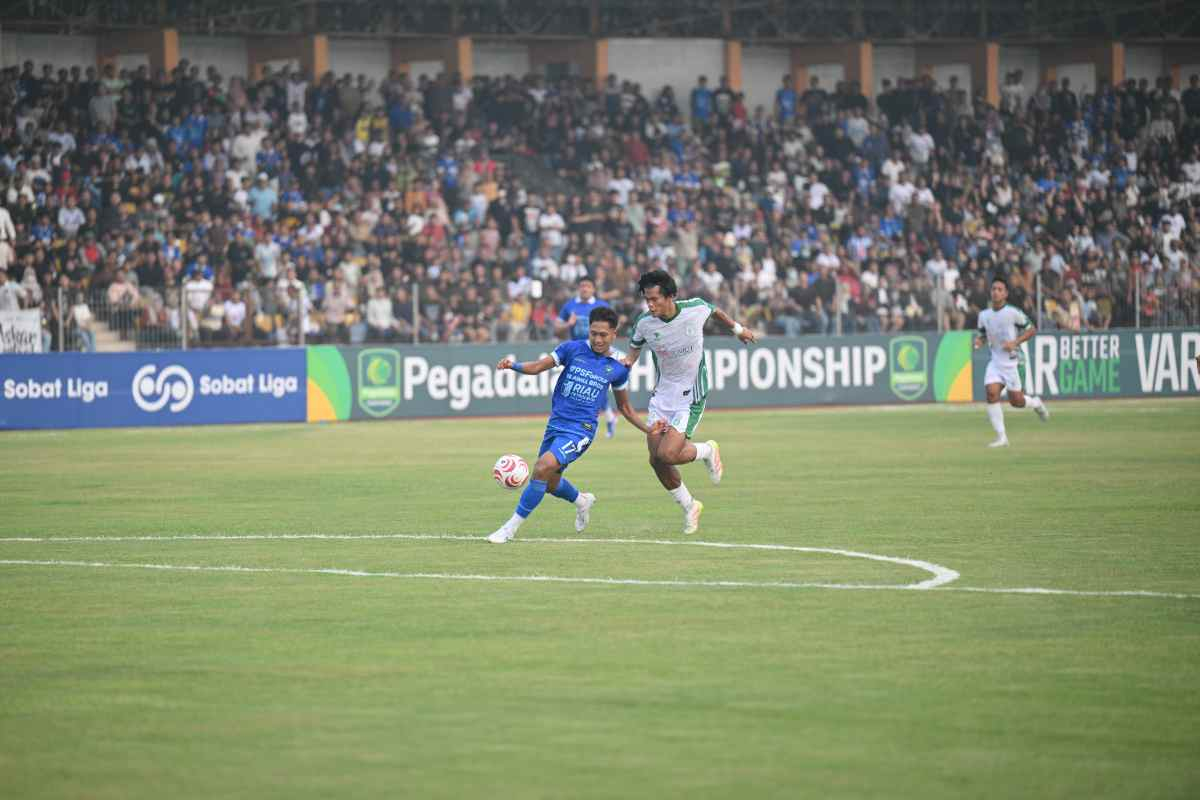 PSPS Pekanbaru Taklukkan 10 Pemain PSMS Medan 2-1, Hamzah Deva Jadi Penentu
