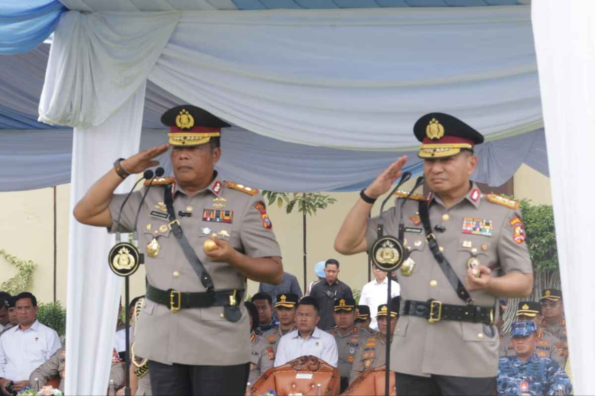 Kapolda Riau Resmi Berganti, Komjen Pol Hery Herjawan Titip Pesan Pelestarian Alam kepada Penerus