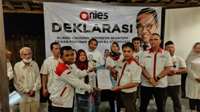Eks Wakil Ketua Timses Jokowi Jadi Koordinator Pemenangan Anies di Yogyakarta