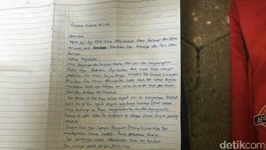 GoRiau Wanita Terduga Teroris Kirim Surat Pamit ke Suami Sebelum Tertangkap, Ini Isi Lengkapnya