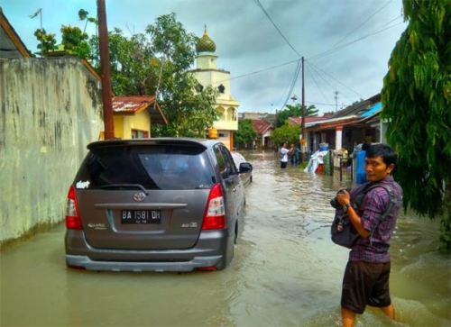Banjir Rendam Perumahan, Dinas PUPR Pekanbaru: Drainase di Pemukiman Tanggungjawab Pengembang