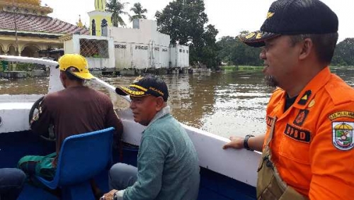 Debit Air Meningkat, Akses Menuju Kecamatan Langgam Ditutup Sementara