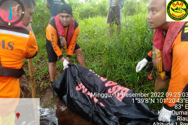 Remaja yang Diterkam Buaya di Tepian Sungai Masjid Dumai Ditemukan Meninggal