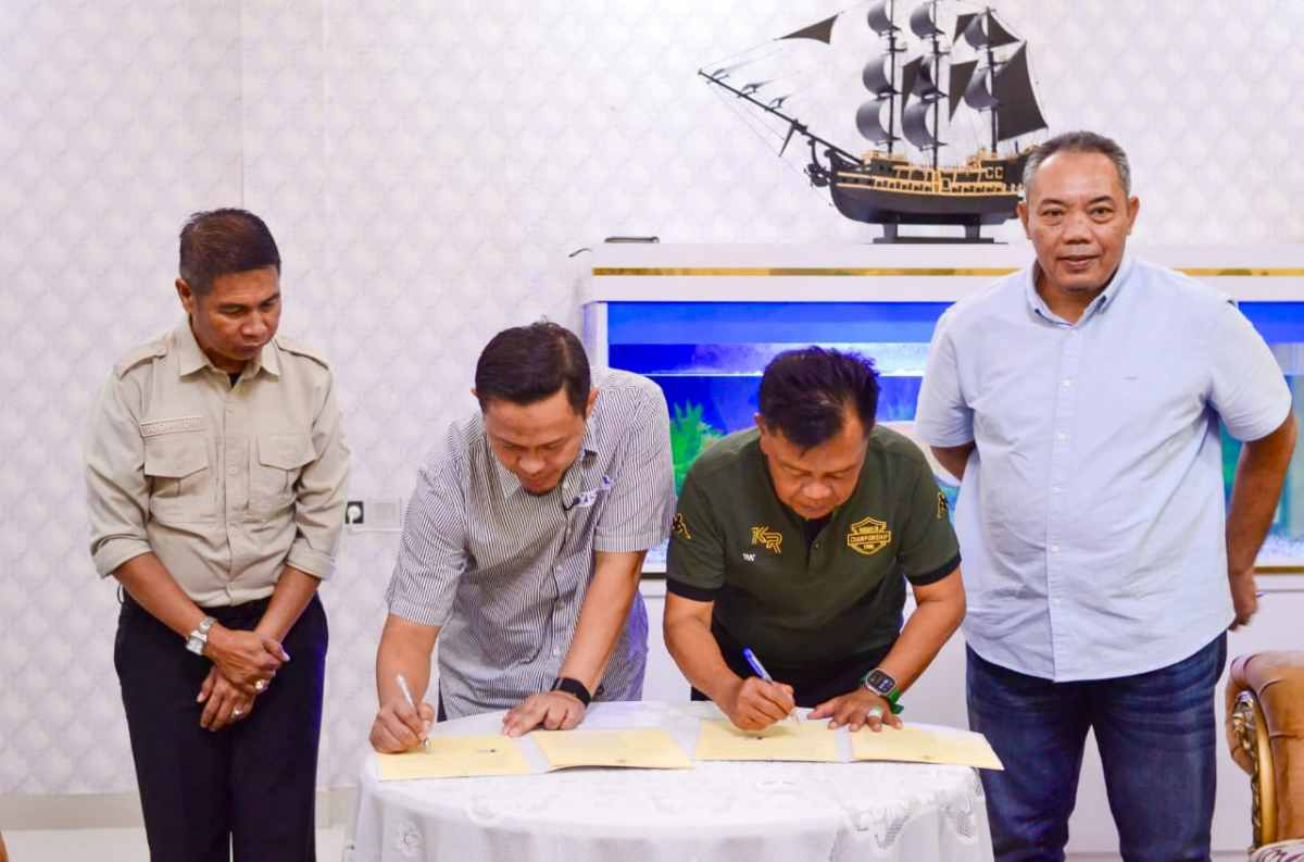 Dorong SDM dan UMKM, Meranti - Pekanbaru Resmi Jalin Kolaborasi