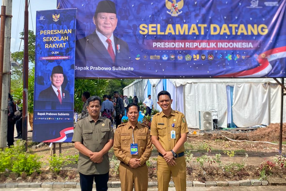 Wabup Kuansing Muklisin Hadiri Peluncuran Sekolah Rakyat di Banjarbaru Kalsel