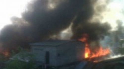 Kebakaran Hebat Serang Kateman, 11 Unit Rumah Warga Dilalap Api