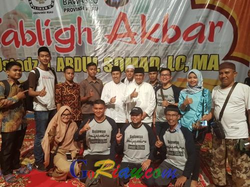 Relawan Syaedina di Riau: Syamsuar - Edy Nasution Mudah-mudahan Menang