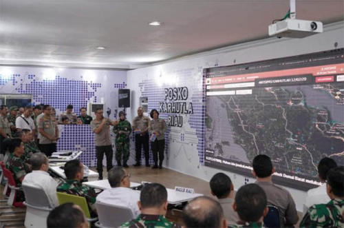 Menuai Pujian dari Panglima TNI dan Kapolri, Aplikasi Dashboard Lancangkuning Polda Riau akan Digunakan di 13 Polda Rawan Karhutla