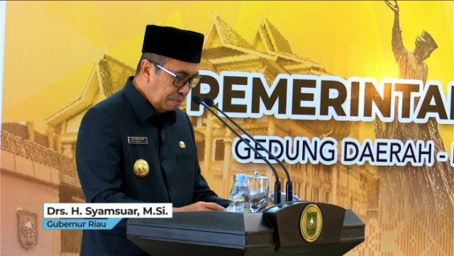 Setelah Dilantik oleh Gubri, Masrul Kasmy akan Menjabat sebagai Pj Sekdaprov Riau Selama 6 Bulan