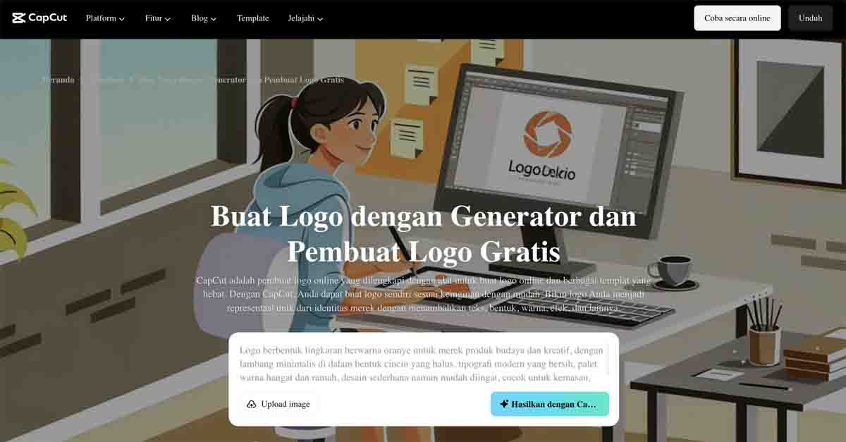 Cara Mudah Membuat Logo dan Mengedit Foto Profesional Secara Online