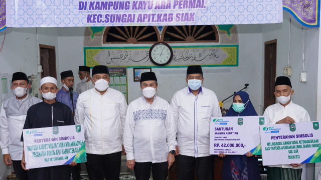 Syamsuar Safari Ramadan ke Sungai Apit, Alfedri: Kehadiran Gubernur Riau Mengobati Kerinduan Kami