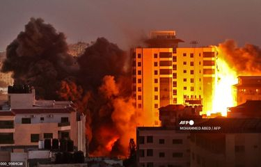 Israel Bombardir Jalur Gaza Jelang Idul Fitri, 35 Warga Palestina Wafat, 10 Korban Anak-anak dan Wanita