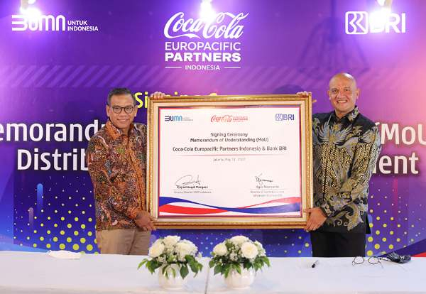 CCEP Indonesia Gunakan Corporate Billing Management BRI untuk Perkuat Distribusi