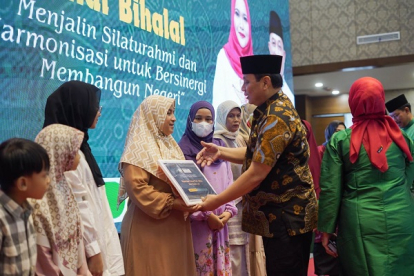 IKMKB Jakarta Beri Santunan Anak Yatim Piatu di Acara Halal Bihalal