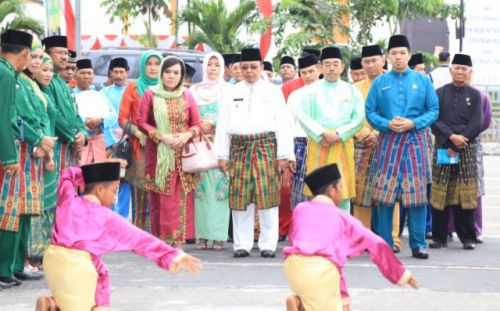 Semaraknya Prosesi Paripurna Hari Jadi Bengkalis Ke-502