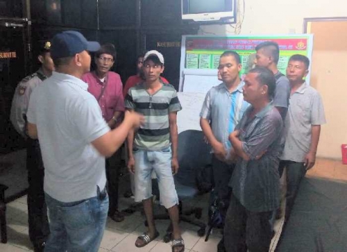 Baru Saja, 10 Orang Diduga Preman Terjaring Razia Polda Riau, 1 Diantaranya Remaja 16 Tahun