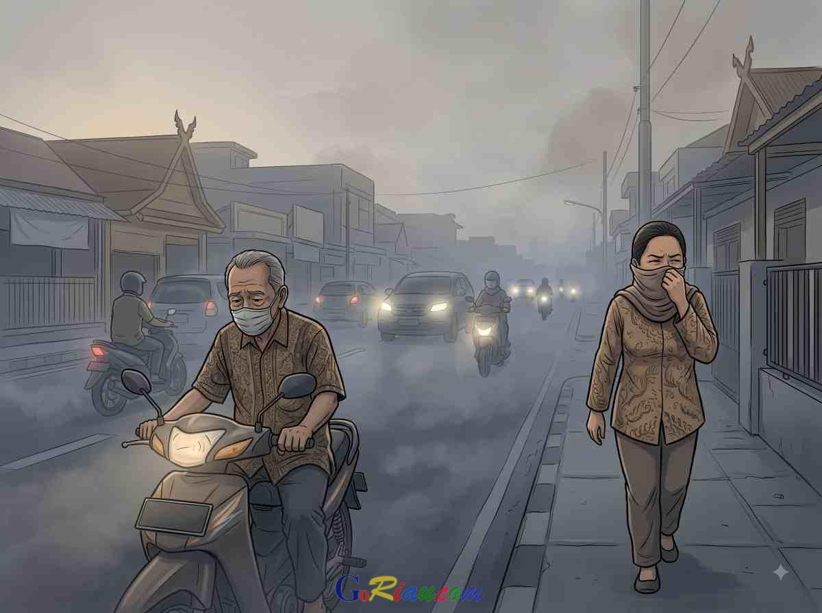 BMKG Pastikan Udara Tidak Sehat di Pekanbaru Bukan Akibat Karhutla
