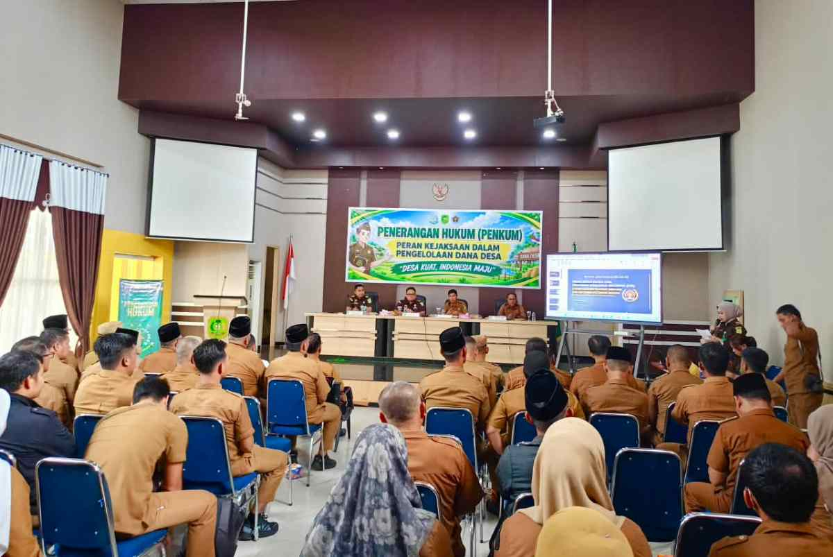 Kejari Gandeng PWI Meranti, Pengelolaan Dana Desa Jadi Sorotan