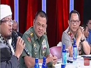GoRiau Difitnah Melakukan Pembicaraan dengan Panglima TNI Menjelang ILC, Ini Klarifikasi Aa Gym
