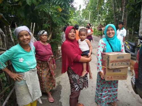 Ketua MKGR Riau Salurkan Bantuan Korban Banjir, Nasarudin Ajak Swasta Ikut Berpartisipasi
