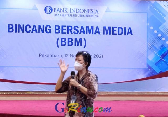 BI Prediksi Ekonomi Riau Tahun 2022 Tetap Tumbuh Positif