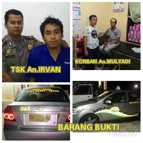 Bermodalkan Martil, Mahasiswa Asal Sumsel Ini Nekat Bajak Mobil Riau Taxi dan Terlibat Kejar-kejaran dengan Polisi