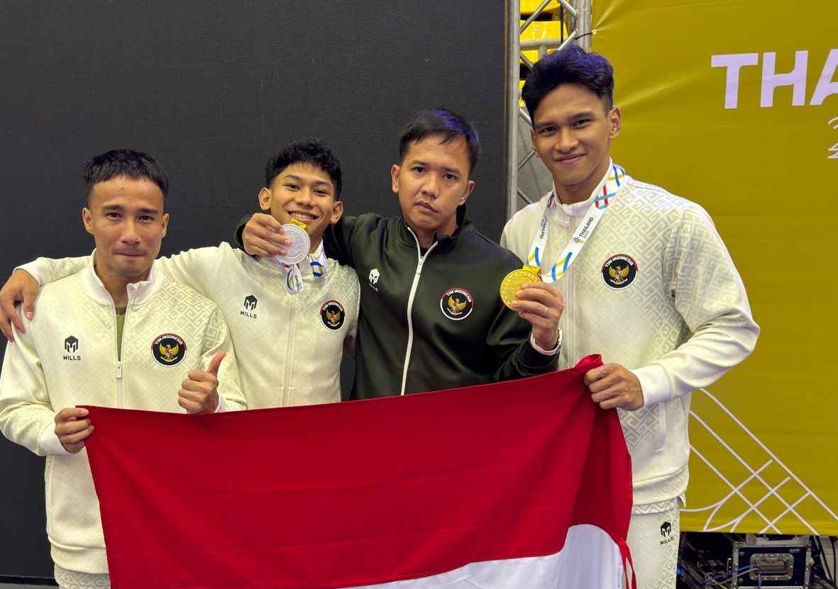 Pesenam Riau Abiyu Raffi Sumbang Emas di SEA Games Bangkok