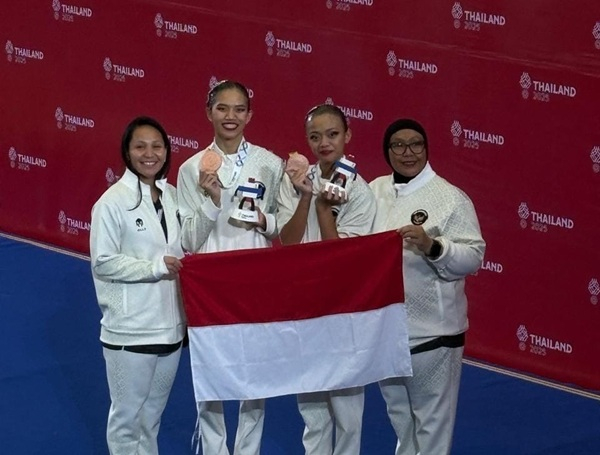 Hilda dan Talitha Sumbang Medali Perunggu dari Senam Artistik