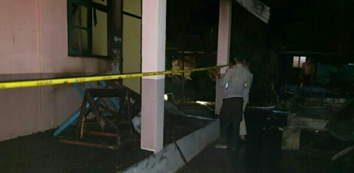 Kebakaran SMPN 1 Kuala Kampar, Begini Penjelasan Disdik Pelalawan Setelah Tim Turun