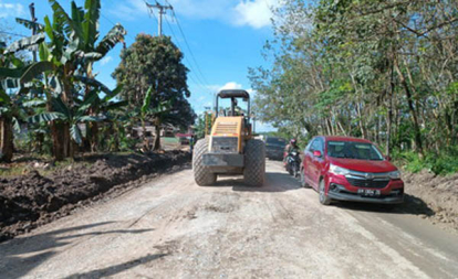 GoRiau Dua Titik Kerusakan Jalan Terparah di Inhu Kini Fungsional