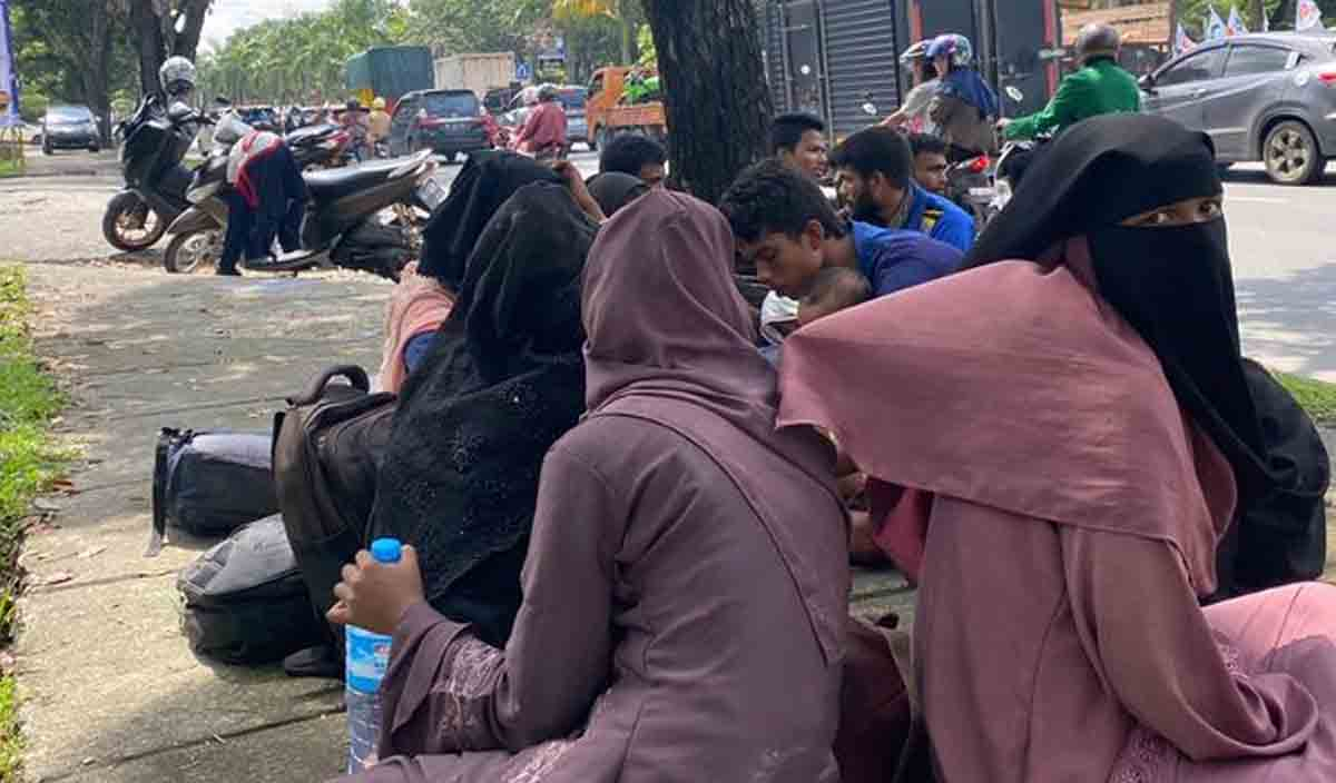 Pengungsi Rohingya Terus Bertambah, Pemko Pekanbaru Minta Mereka Dikembalikan ke Aceh