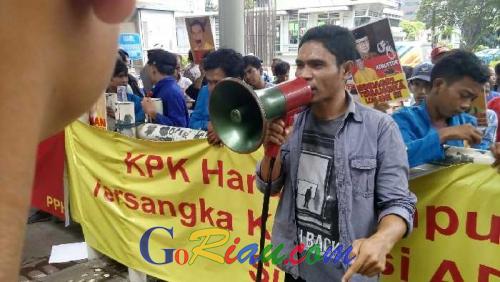 Pemuda Peduli Hukum di Jakarta, Minta Mendagri Segera Batalkan Pelantikan Suparman