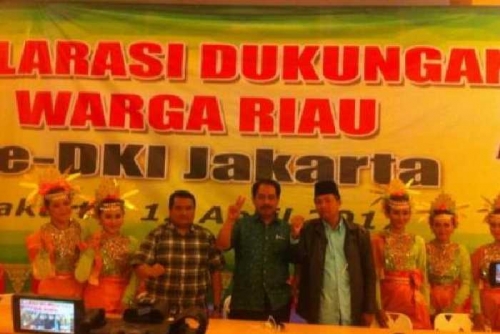 Ribuan Warga Riau di Jakarta Siap Menangkan Ahok - Djarot