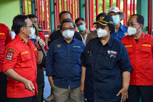 Kunjungi Daops Manggala Agni Dumai, Menteri LHK: Jangan Sampai Terjadi Duet Bencana