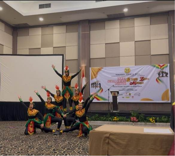 Tim Srikandi Green Policing Polda Riau Rebut Posisi Puncak Lomba Senam Kreasi Perwosi 2026