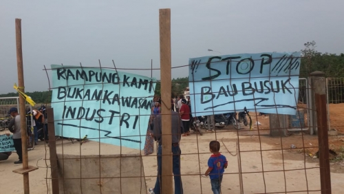 Masyarakat Rangau Gerah dengan PKS PT SIPP yang Keluarkan Bau Busuk dan Mengganggu Pernafasan
