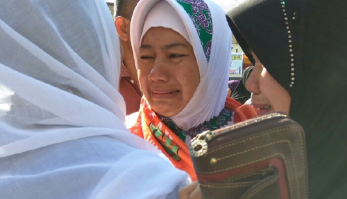 Air Mata Iringi Keberangkatan 64 Jamaah Calon Haji Asal Meranti