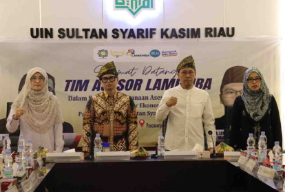 GoRiau UIN Suska Riau Jalani Asesmen Akreditasi Prodi Pasca Sarjana Ekonomi Syariah