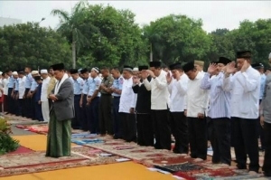 GoRiau Ribuan Jamaah Tarekat Shiddiqiyyah Shalat Idul Adha Hari Ini