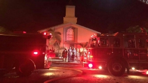 GoRiau Masjid di Florida Dibakar Pria Berkulit Putih