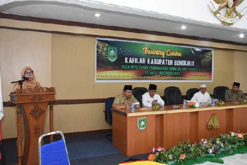 Hadapi MTQ Riau, 52 Qori dan Qoriah Bengkalis Ikuti TC