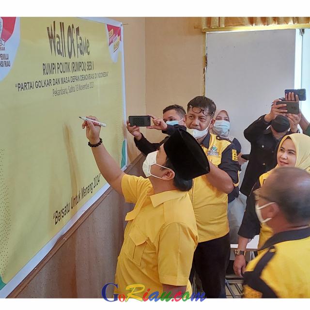 Buka Rumpi Politik Sesi I, Yulisman: Jangan Musuhi Golkar