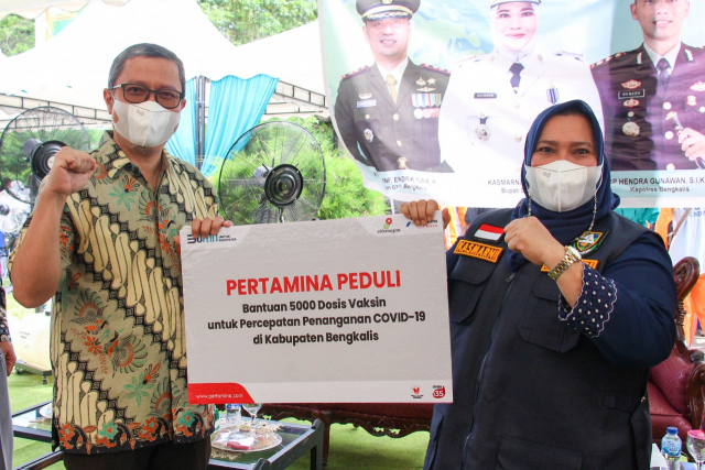 PHR Donasi 5.000 Dosis Vaksin Gotong Royong Bagi Masyarakat Duri