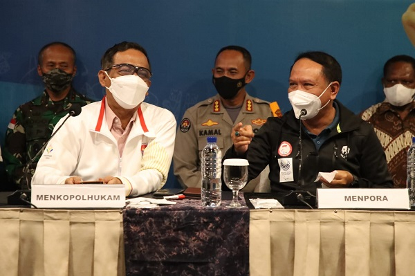 Menko Polhukam Puji Kesuksesan Pelaksanaan PON XX dan Peparnas XVI Papua 2021