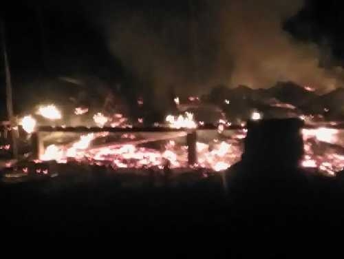 Satu Unit Rumah di Rangsangbarat Ludes Terbakar, Tak Ada Korban Jiwa