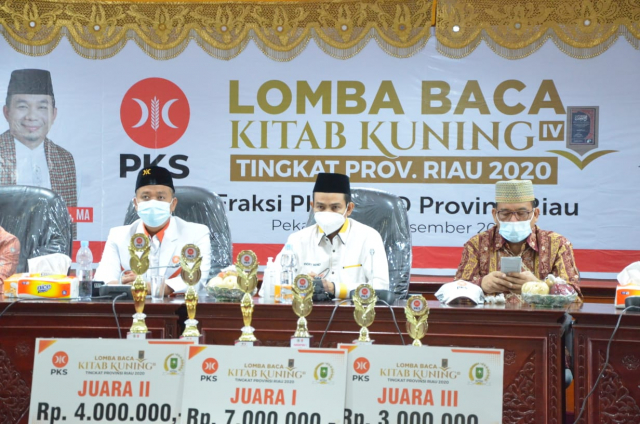 Terapkan Protokol Kesehatan, 176 Orang Ikut Lomba Baca Kitab Kuning Fraksi PKS, Juara 1 Akan Ikut Tingkat Nasional