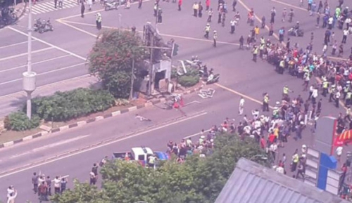 2 Orang Tewas, Lima Kritis pada Ledakan di Sarinah