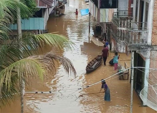 Ini Data Rumah Warga yang Terendam Banjir di Kampar Kiri