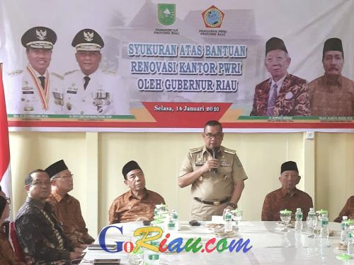 Wagubri Edy Nasution: PWRI Riau Diminta Kawal Program Kerja Pemprov
